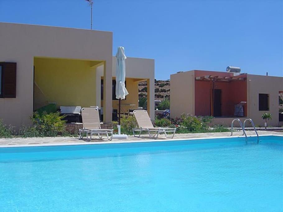 Studio At Beautiful Beach Kouremenos Apartment Anevato Екстериор снимка