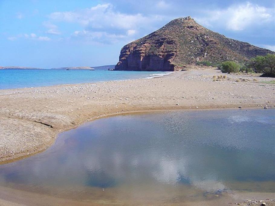 Studio At Beautiful Beach Kouremenos Apartment Anevato Екстериор снимка
